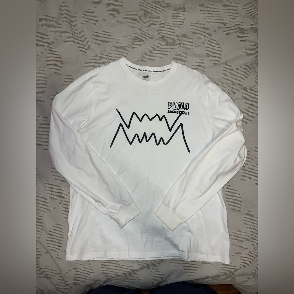 Puma Basketball Long Sleeve TShirt